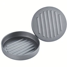 1Pc, Burger Press 100 Patty Papers, Aluminum Non-Stick Hamburger Patty Maker Mold, For Beef Veggie Burger Bbq Barbecue Grill Dishwasher Friendly, Kitchen Utensils, Kitchen Gadgets, Useful Tool, Apartment Essentials, Kitchen Accessories
