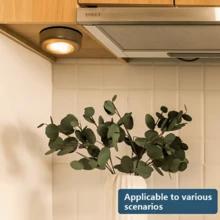 1 cái/4 cái/6 cái/10 cái Đèn tủ quần áo, Đèn ngủ phòng ngủ, Đèn vòi nước, Đèn LED dán giường, Đồ dùng ký túc xá sinh viên, Đèn vòi nước, Đèn khẩn cấp, Đèn tủ, Đèn đầu giường (Ánh sáng ấm, Ánh sáng vàng) - Màu vàng - Xem 3
