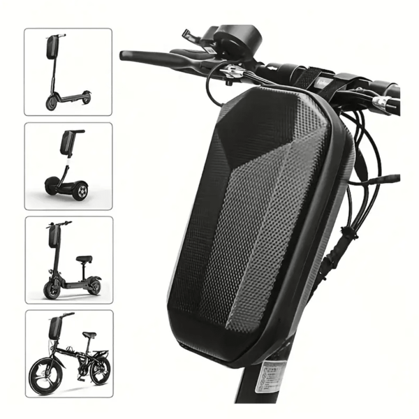 1pc Bicycle Waterproof Storage Bag, Electric Scooter Storage Bag Hard Shell Plate Front Frame Waterproof Scooter Front Bag Folding Bicycle Bicycle Head Treatment Riding Bag Cycling Outdoor