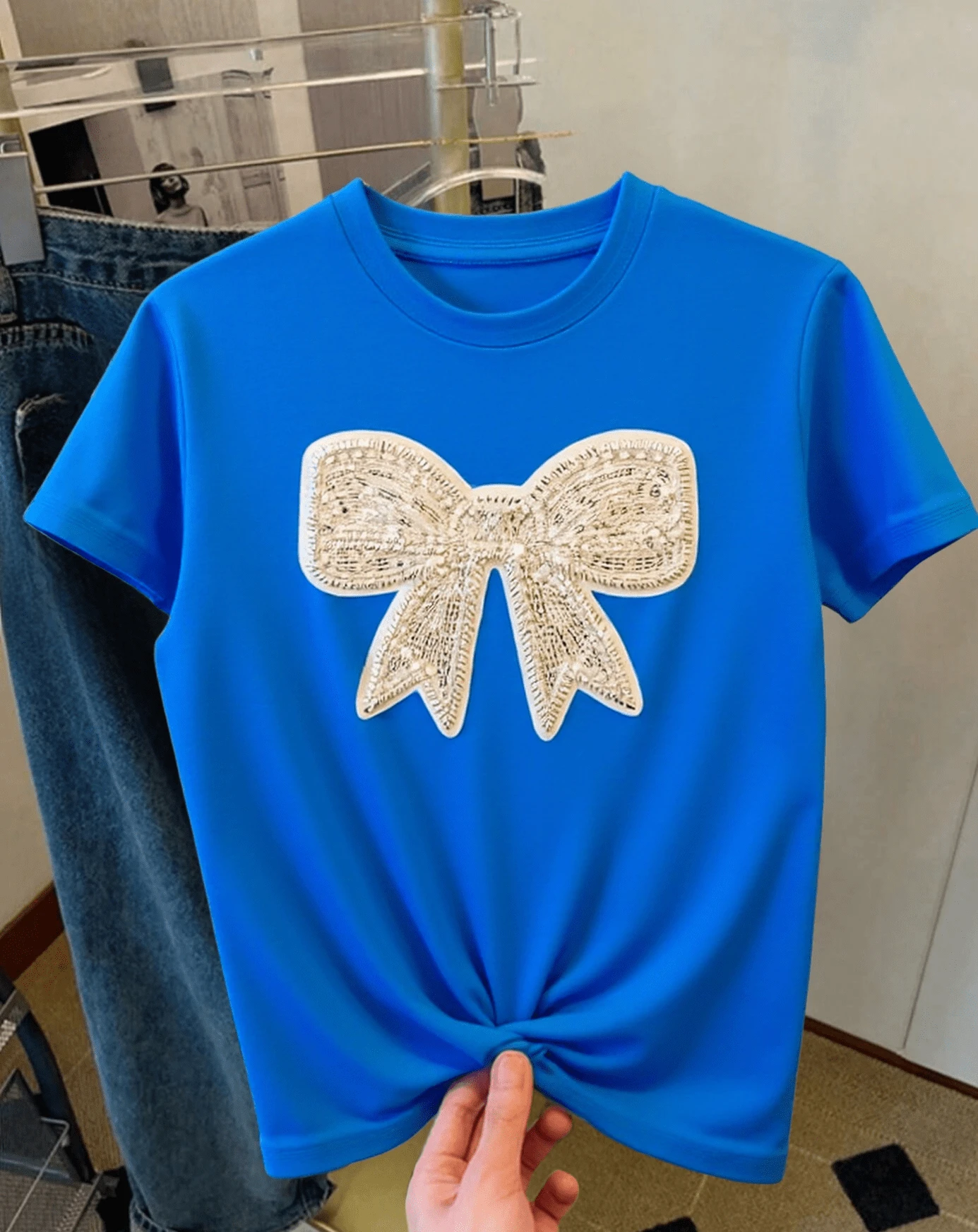 Women T-Shirts - Blue - View 1