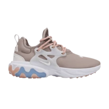 Nike Womens React Presto 'Coral Stardust' (Women's Sizes) Pumice/White/Coral Stardust CD9015-201 Autumn New - 灰色 - 查看 1