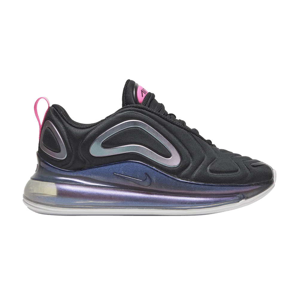Nike Womens Air Max 720 SE 'Black Laser Fuchsia' (Women's Sizes) Black/White-Laser Fuchsia CD2047-001 Summer New - Black - View 1