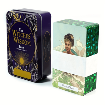 La sabiduría de las brujas Tarot: Baraja de 78 cartas y libro guía