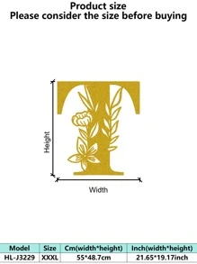1 件手绘工业铁艺墙饰，带防锈金属切割 - 复古奢华金玫瑰藤蔓金属墙饰，适用于婚礼和高端家居 - 彩色 - 查看 108