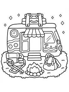 1 Book "Little Cozy: Adult And Teenage Coloring Book", Super Cute And Warm Comfortable Space Design, Help You Relax, Release Emotions, Relieve Anxiety | Ideal Gift For Holidays And Special Occasions - Children's Coloring Book (Markers Not Included By Default) - Multicolor - View 3