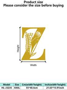 1 件手绘工业铁艺墙饰，带防锈金属切割 - 复古奢华金玫瑰藤蔓金属墙饰，适用于婚礼和高端家居 - 彩色 - 查看 41