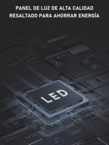 Ventilador LED todo en uno Tres tipos de luces Tres velocidades de viento con función de memoria Base E27 Modelo de control remoto Adecuado para habitación, sala de estar, sala de estudio, habitación de automóvil - Blanco - Ver 10