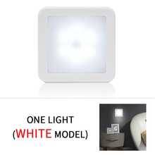 4pcs/2pcs/1pc Wireless Motion Sensor Wall Lights, LED Rechargeable Night Lights, Motion Sensor Lights, Auto On/Off Lighting For Kitchen, Bedroom, Living Room, Hallway - White - View 12