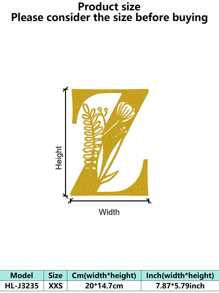 1 件手绘工业铁艺墙饰，带防锈金属切割 - 复古奢华金玫瑰藤蔓金属墙饰，适用于婚礼和高端家居 - 彩色 - 查看 126