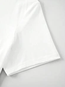 罗纹 100% 纯棉男女通用 T 恤，纯色，适合春夏季及所有季节，男女通用运动 T 恤，垂坠感，时尚，柔软舒适，男女通用短袖上衣