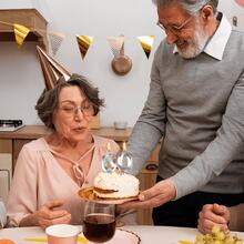 1支生日派对蛋糕装饰蜡烛，镀金数码银色精致生日蜡烛，婚礼和生日用品，家居和派对装饰 - 銀色 - 查看 9