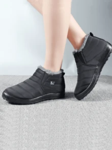 Unisex Versatile Short Boots, New Winter Shoes, Winter Snow Boots, Thickened Boots, Fashionable Men And Women Boots Streetwear