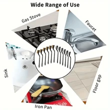 8-Piece Auto Detailing Brush Set For Interior Or Exterior Cleaning, Dusting Cleaning Supplies, Badge Tools, Vents, Wheels, Leather Interior Seats