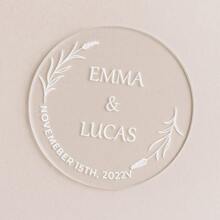 1PC Acrylic Pendant Acrylic Pendant Gift For Mom Dad Other Half, Dad Father's Day Gift, Best Dad Gift, Best Gift For Family, I Will Always Be With You, Acrylic Ornament
