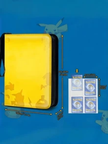 1pc Customizable Personalized Card Album Cover Template, Editable TCG Card Album, Personalized Trading Card Album, DIY Gift, Inspirational Template Suitable For Family And Children