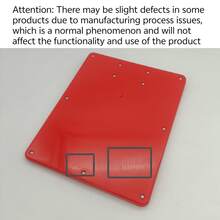 1 件红色便携式磁性绘图板，配有光滑钢球，可数字书写，适合返校、生日、圣诞节、新年和节日礼物 - 彩色 - 查看 10