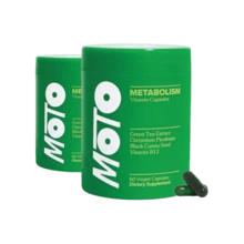 Moto Women's Metabolism Support – Thermogenic Vegan Capsules With Green Tea, B12 & Chromium – Boost Energy, Control Cravings & Support Hormonal Balance – 30-Day Supply By O Positiv (Pack Of 2) - 2 chai - Xem 1