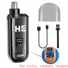 Electric Nose And Ear Hair Trimmer, Nose Hair Remover For Men And Women, Mini Portable USB Charging Stainless Steel Head Silent Motor Nose Hair Cleaner, Holiday Gifts Hair Removal,Face Hair Removal,Hair Trimmer,Hair Trimmer,Barber Supplies,Haircut,