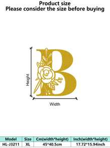 1 件手绘工业铁艺墙饰，带防锈金属切割 - 复古奢华金玫瑰藤蔓金属墙饰，适用于婚礼和高端家居 - 彩色 - 查看 90