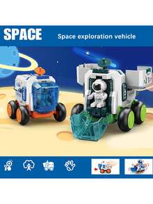 Transforming Toy Astronaut Spacecraft Rocket Exploration Vehicle - Gift For Boys On Christmas, Thanksgiving, New Year,Back To School