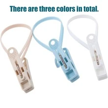 15 pinzas de ropa por paquete, pinzas antideslizantes con cuerda de plástico para tender la ropa. Pinzas de ropa lindas y resistentes, decoración con clip pequeño en 3 colores, 5 piezas de cada uno - Multicolor - Ver 3