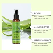 EELHOE Facial Care Aloe Vera Essence Gel Gentle Ingredients Care Nourishing Skin Redness Moisturizing Daily Skin Care Essence - 1 - 查看 6