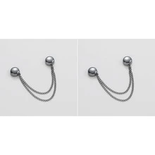 3pcs Magnetic Waist Cincher, Adjustable T-Shirt Hem Clips, Perfect Fit, Metal Snap Button, Available In White/Gold/Black School