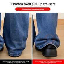 5 件/10 件裤腿下摆固定器、隐形裤脚紧固件、无缝裤腿缩短扣、太阳帽/渔夫帽绳锁 - 彩色 - 查看 7