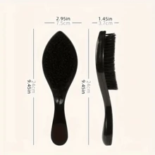 sevich 男士360°波浪梳 - 专业硬毛梳，采用加固猪鬃/尼龙刷毛和ABS手柄 - 完美适用于波浪造型、打理和日常护理 - 男士理想礼物（圣诞节、父亲节），美发工具，美发用品，旅行必备，旅行，理发师，发型师，理发配件，情人节，美发用品，发型师，理发店，沙龙，度假必备，美发产品，理发店，情人节礼物，女士旅行必备，发型师工具 - 彩色 - 查看 3