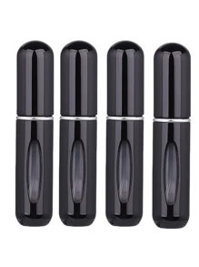 2 pièces Bouteille de parfum rose vif de 5 ml, bouteille de rangement de parfum, bouteille de vaporisateur rechargeable, bouteille de décantation de parfum, petite bouteille réutilisable