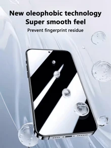 5 piezas de protectores de pantalla de vidrio templado compatibles con teléfonos , cobertura completa, fácil instalación, transparencia cristalina, sin burbujas, anti-arañazos y resistente a los golpes, adecuado para cumpleaños/familia/amigos/novio/novia