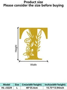 1 件手绘工业铁艺墙饰，带防锈金属切割 - 复古奢华金玫瑰藤蔓金属墙饰，适用于婚礼和高端家居 - 彩色 - 查看 94