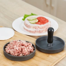 1Pc, Burger Press 100 Patty Papers, Aluminum Non-Stick Hamburger Patty Maker Mold, For Beef Veggie Burger Bbq Barbecue Grill Dishwasher Friendly, Kitchen Utensils, Kitchen Gadgets, Useful Tool, Apartment Essentials, Kitchen Accessories