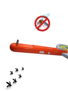 Raqueta Zapper con Luz Nocturna UV & Base – Mata Mosquitos y Descansa Tranquilo - Multicolor - Ver 3