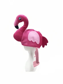 1顶鸭子帽 - 燕子鸭帽 - 新奇帽子 - 农场动物帽 - 服装配饰，帽子 - 农场动物鸭子服装帽 - 新奇、励志、农场动物帽 - 拉绳扇动翅膀套装 - 飞鸭万圣节服装，适合角色扮演主题派对、舞台表演派对、啦啦队服装、配饰、家庭服装派对，适合男士、女士、男孩、女孩，秋季南瓜吸血鬼服装 - 彩色 - 查看 5