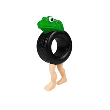 8PCS Tung Tung Tung Sahur pluș lemn tijă oameni figurine amuzante, potrivite pentru mașina/tortul/decorul biroului, cadouri de petrecere, colecție de casă și decorare birou