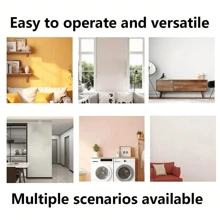 1 件手绘工业铁艺墙饰，带防锈金属切割 - 复古奢华金玫瑰藤蔓金属墙饰，适用于婚礼和高端家居 - 彩色 - 查看 9