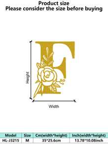 1 件手绘工业铁艺墙饰，带防锈金属切割 - 复古奢华金玫瑰藤蔓金属墙饰，适用于婚礼和高端家居 - 彩色 - 查看 137