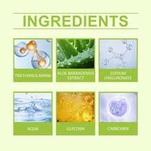 EELHOE Facial Care Aloe Vera Essence Gel Gentle Ingredients Care Nourishing Skin Redness Moisturizing Daily Skin Care Essence - 1 - 查看 8