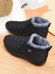 Unisex Versatile Short Boots, New Winter Shoes, Winter Snow Boots, Thickened Boots, Fashionable Men And Women Boots Streetwear