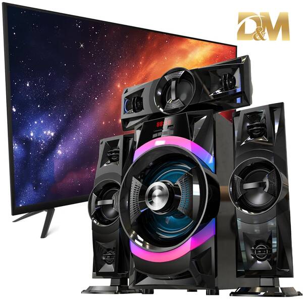 DM-L1,Bocinas de bluetooth,Bocinas Multimedia Estéreo Del Bocina,Grandes altavoces con cables Con Luz Home Theater Speaker smart decoración hogar Home stereo speakers bocinas de bluetooth de altavoz karaoke PC Compartible con Sonido 3D Speaker System Multimedia Hi-FI Sistema de audio Channels 3.1 Auxiliar Jack 3.5 mm Fiesta/60W,38Hz,AC110V,USB, FM,BT,DC,AUX,New arrival, Festival de música