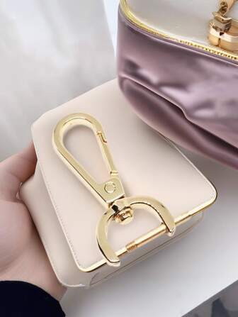1pc Screw Buckle Accessories Metal Detachable Snap Fastener For Craft Bag Strap With Handle Shoulder Strap Thickened Backpack Loop, DIY Wallet Making