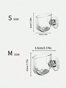 塑料鱼缸装饰杯，适合盛放小石头和食物 - 彩色 - 查看 2