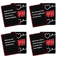 New 50 Creative Couple Cards Board Game Props Dating Essential Game Cards Icebreaker Game Warm-Up Props Valentine's Day Gifts After-Dinner Entertainment Leisure Games Fun And Popular Board Game Solitaire