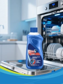 Dishwasher Cleaner - Removes Stains, Grease, And Limescale. Suitable For Built-In, Freestanding, Drawer-Type, Sink-Type, And Countertop Dishwashers. Effectively Dissolves Grease, Food Residue, Tea/Coffee Stains, Protein-Based Stains, And Juice/Wine Stains. For Dishwasher Components, Easy To Rinse Off.