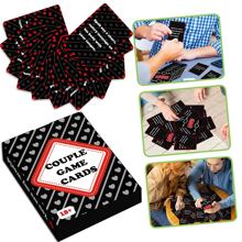 New 50 Creative Couple Cards Board Game Props Dating Essential Game Cards Icebreaker Game Warm-Up Props Valentine's Day Gifts After-Dinner Entertainment Leisure Games Fun And Popular Board Game Solitaire