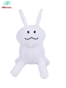 Molutian Triangle-Eared Rabbit Forsaken Gubby Plush Funny Companion Doll Adorable Gift For Friends And Game Lover As Room Decoration