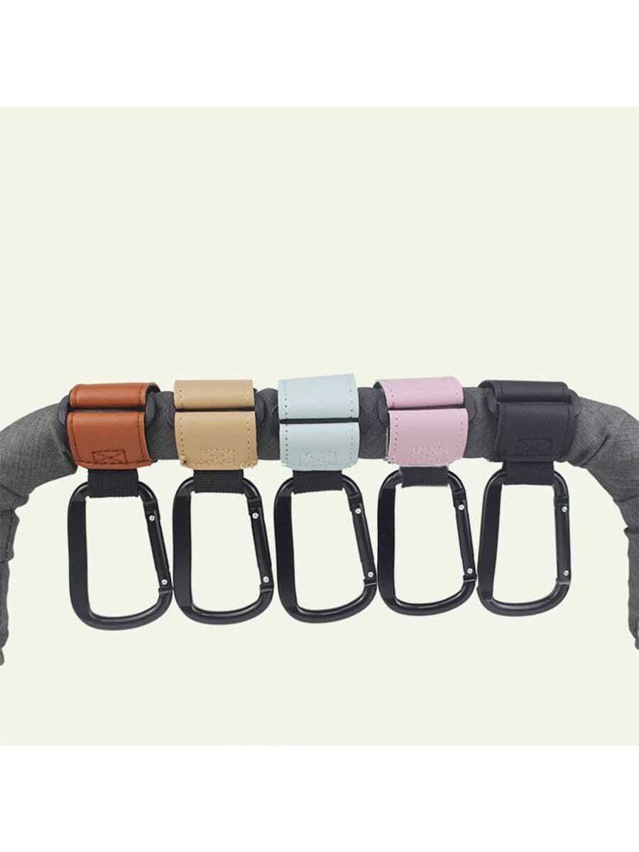1/2pcs Stroller Accessories Hooks For Bags, Backpacks, Diaper Bags, Baby Carriage, Bicycle, Universal Baby Stroller Hooks