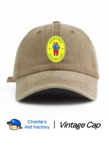 1 件 DTMF 波多黎各印花水洗棒球帽，原装男士帽子，经典休闲时尚复古柔软吸汗带可调节尺寸轻质防晒多功能爸爸帽，适合户外运动日常穿着派对度假送给家人和朋友的完美礼物