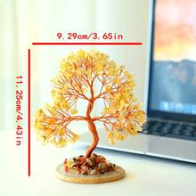 Crystal Tree Of Life - Crystal Tree - Colorful Crystal Tree Home Culture Gemstone Tree - Money Tree - Home Decoration - Thoughtful Gift For Family And Friends Home Gift - Purple - View 7